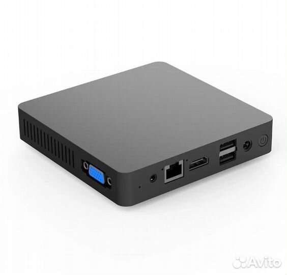 Мини пк, Windows 10, 6/64 Гб + монитор клава мышь
