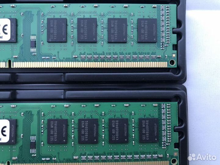 Kingston ddr3 16gb (8+8Gb) 1600MHz kvr16n11/8