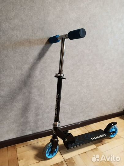 Самокат-снегокат детский