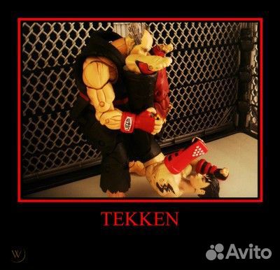 Живая фигурка Tekken Heihachi Mishima на шарнирах