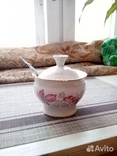 Сахарница/соусница фарфор СССР