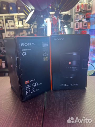 Sony fe 50mm f 1.2 gm объявление продам