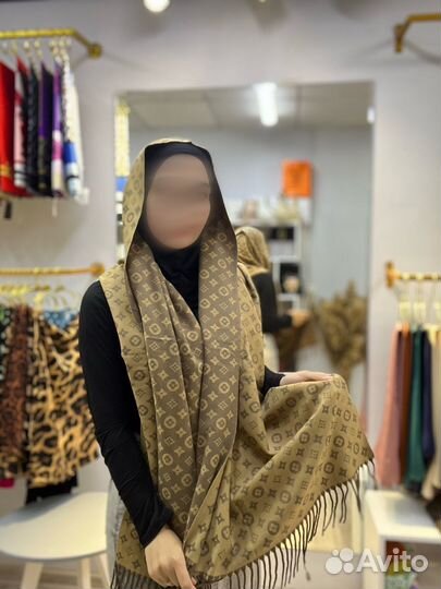 Кашемировые шарфы теплые