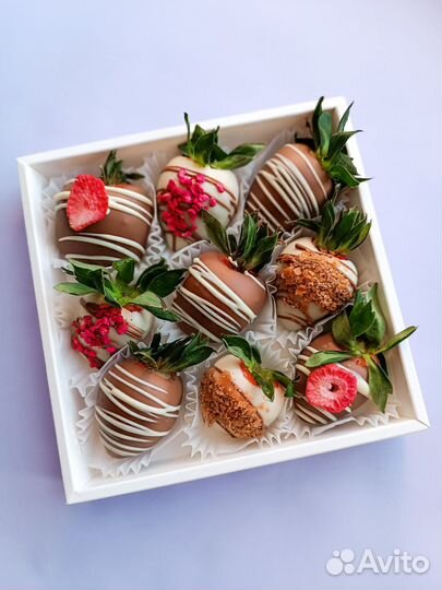 Клубника в бельгийском шоколаде