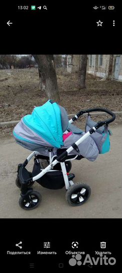 Коляска 2 в 1 adamex neonex