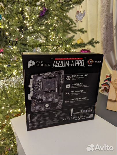 Материнская плата msi a520m a pro