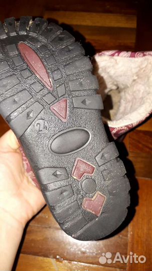 Сапоги детские 24-25р
