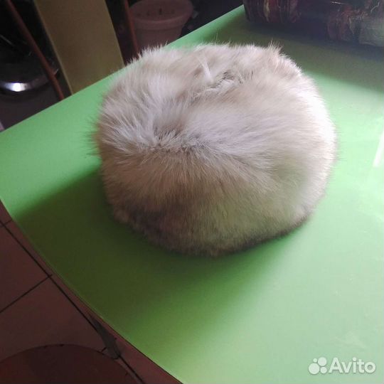 Шапка женская из песца