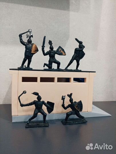 Солдатики СССР Средневековые Рыцари Прогресс