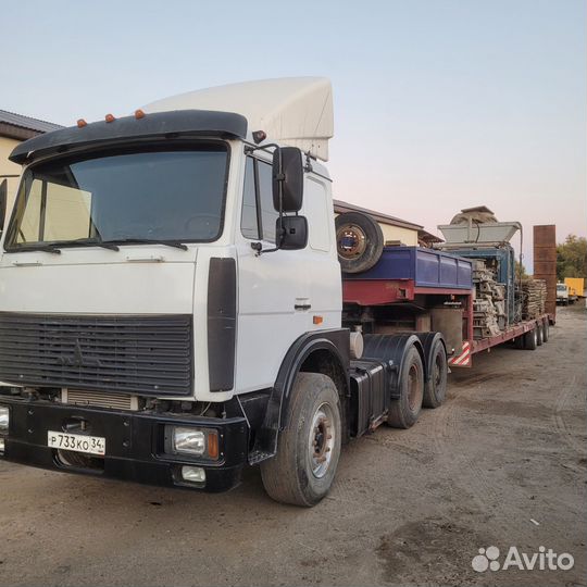 Аренда: тягач,низкорам.,полуприцеп