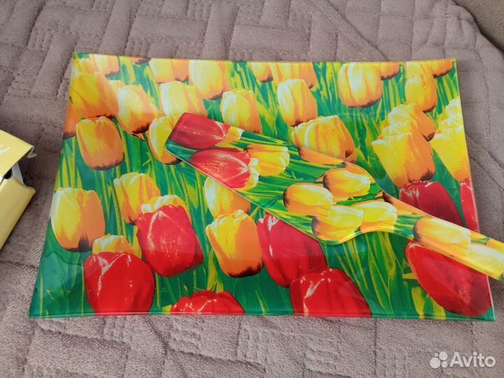 Поднос для торта /кекса с лопаткой