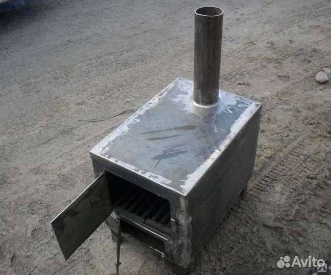 Печь буржуйка для гаража