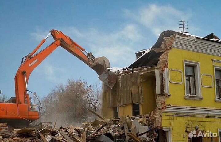 Демонтажные работы. Демонтаж любой сложности