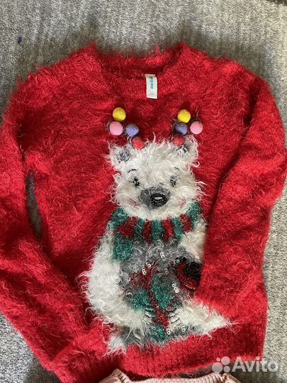 Пакет одежды на девочку 116 122