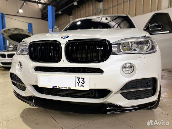 Сплиттер BMW X5 F15 русский M перфоманс