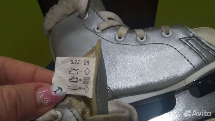 Коньки 28 размер