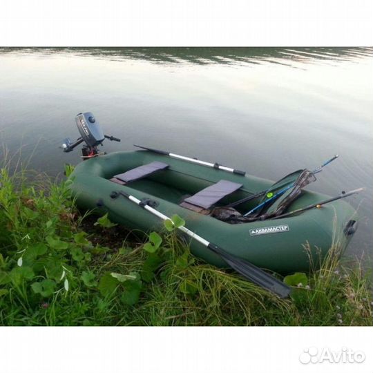 Продам лодку аква оптима 260 с мотором и полом