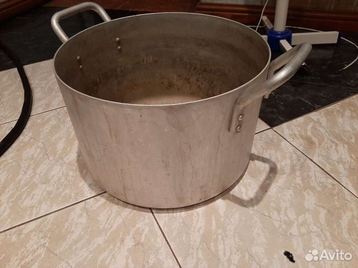 Кастрюля алюминиевая СССР. 20 л