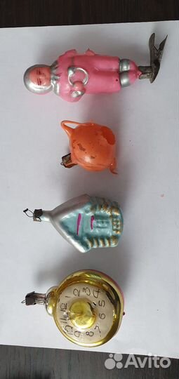 Елочные игрушки СССР