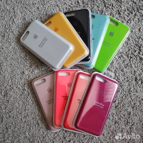 Силиконовые чехлы (Silicone Case) на iPhone