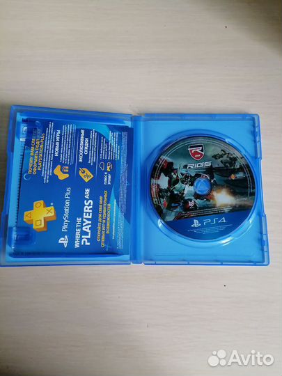 Диск для ps4 vr Rigs