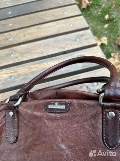 Большая кожаная сумка