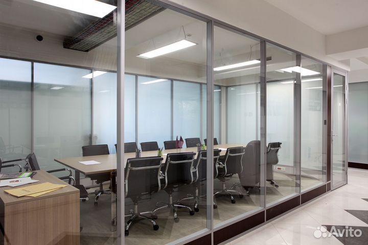 Противопожарные стеклянные двери