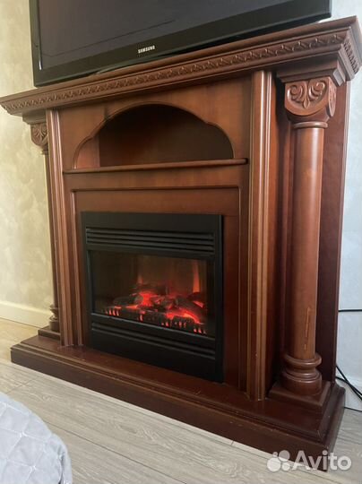 Электрический камин с порталом