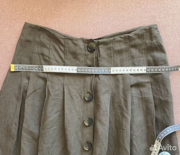 Юбка льняная zara