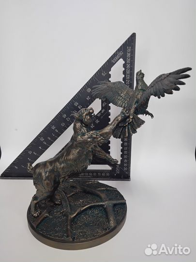 Статуэтка рысь и глухать