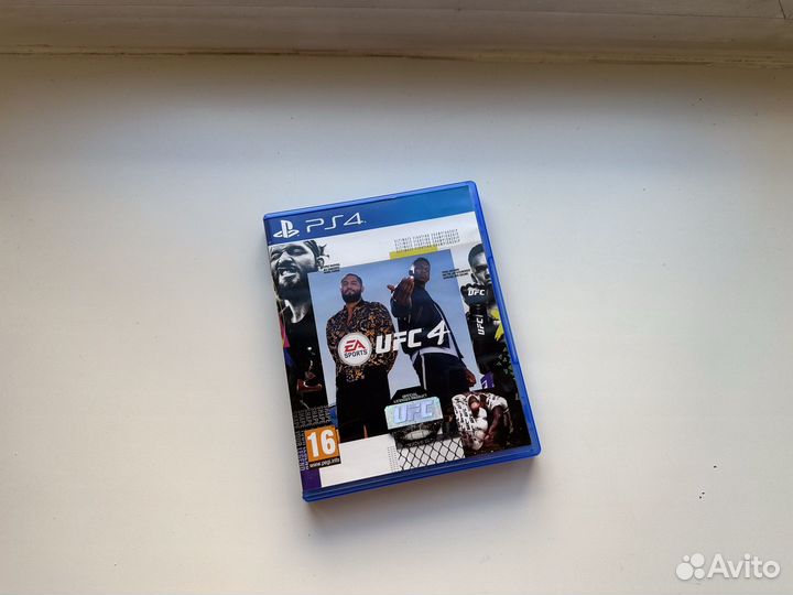 Диск UFC 4 PS4