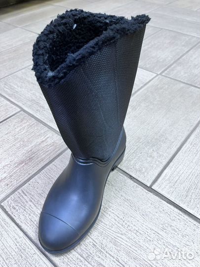 Сапоги с опушкой размер 37-38