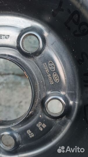 Диски R15 штамповка Hyundai KIA