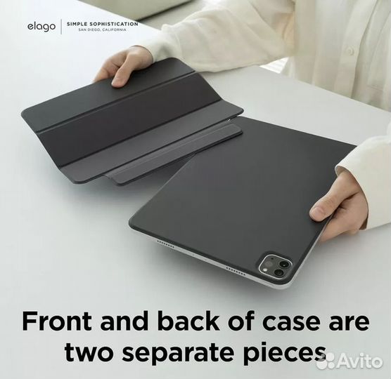 Защитный чехол Elago Magnetic folio для iPad 12.9