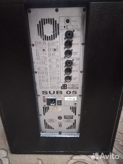 Сабвуфер dB SUB-05