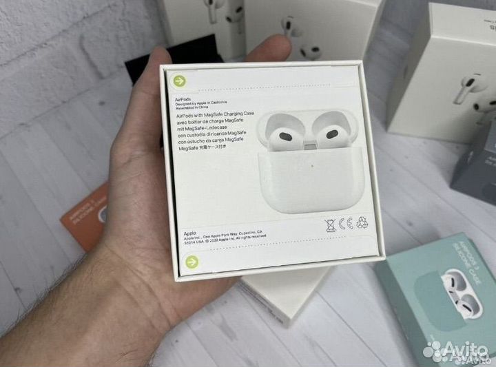 Беспроводные наушники apple airpods 3