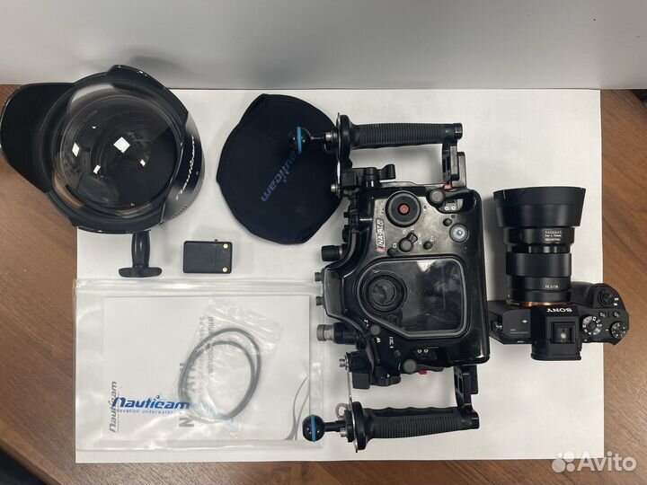 Бокс Nauticam под Sony Alpha-7R2 c портами