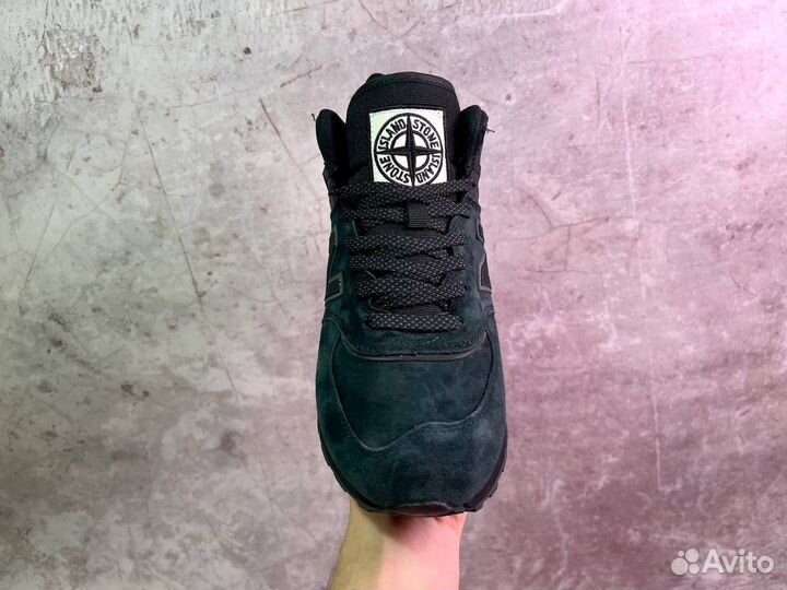 Кроссовки New Balance 574 Stone Island зимние