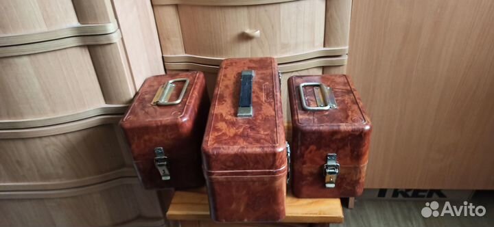 Бакелитовый военный ящик эпохи СССР 1 Б/Р и 2 ср/Р