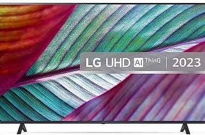 Телевизор LED LG 55UR78006LK.arub, черный