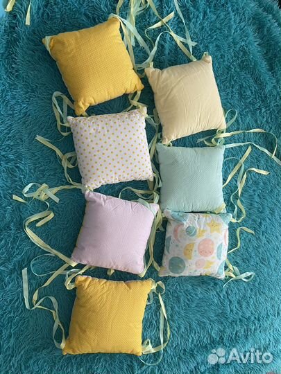 Бортики в детскую кроватку (бу)