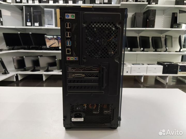 Игровой пк Xeon 2690V3/ 16Gb/ SSD+HDD/ RX 590 8Gb