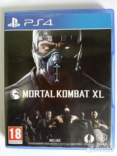 Игра Mortal Kombat XL (PS4) б/у