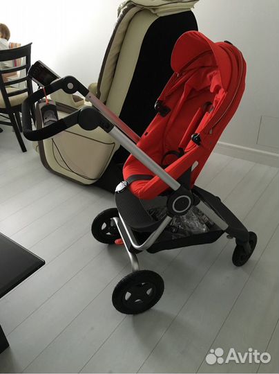 Коляска stokke scoot 2 в 1 бу