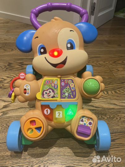Каталка, ходунки Fisher-Price Ученый Щенок