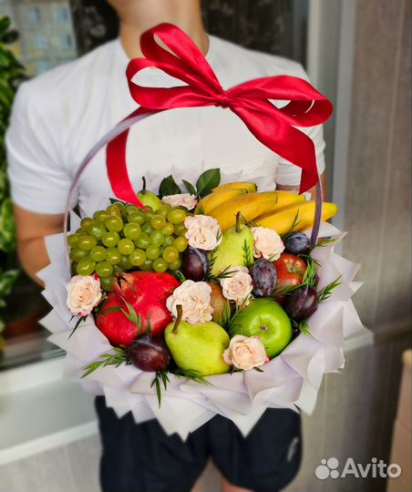 Фруктовая корзина/экзотический подарок/Выпускной