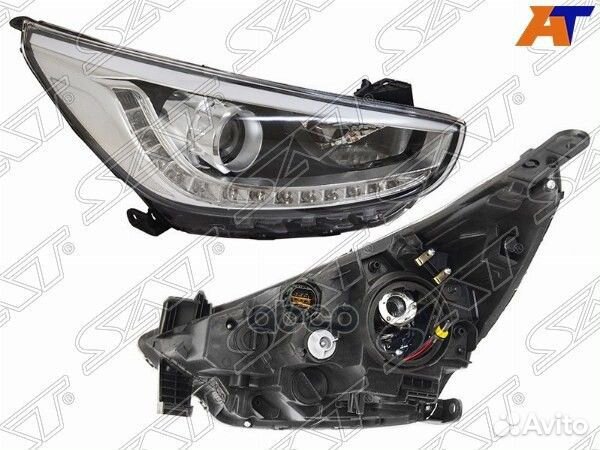 Фара hyundai solaris 12-14 RH диодная, под корр