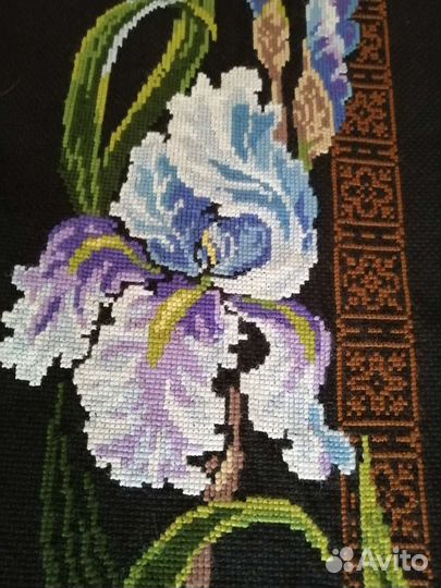 Вышивка крестом готовая картина