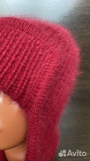 Шапка - ушанка и варежки