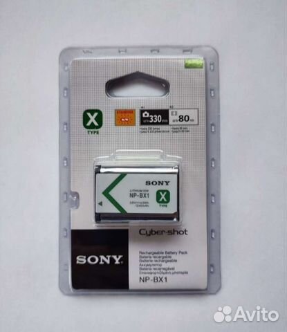 2 шт. Sony NP-BX1 Новые АКБ